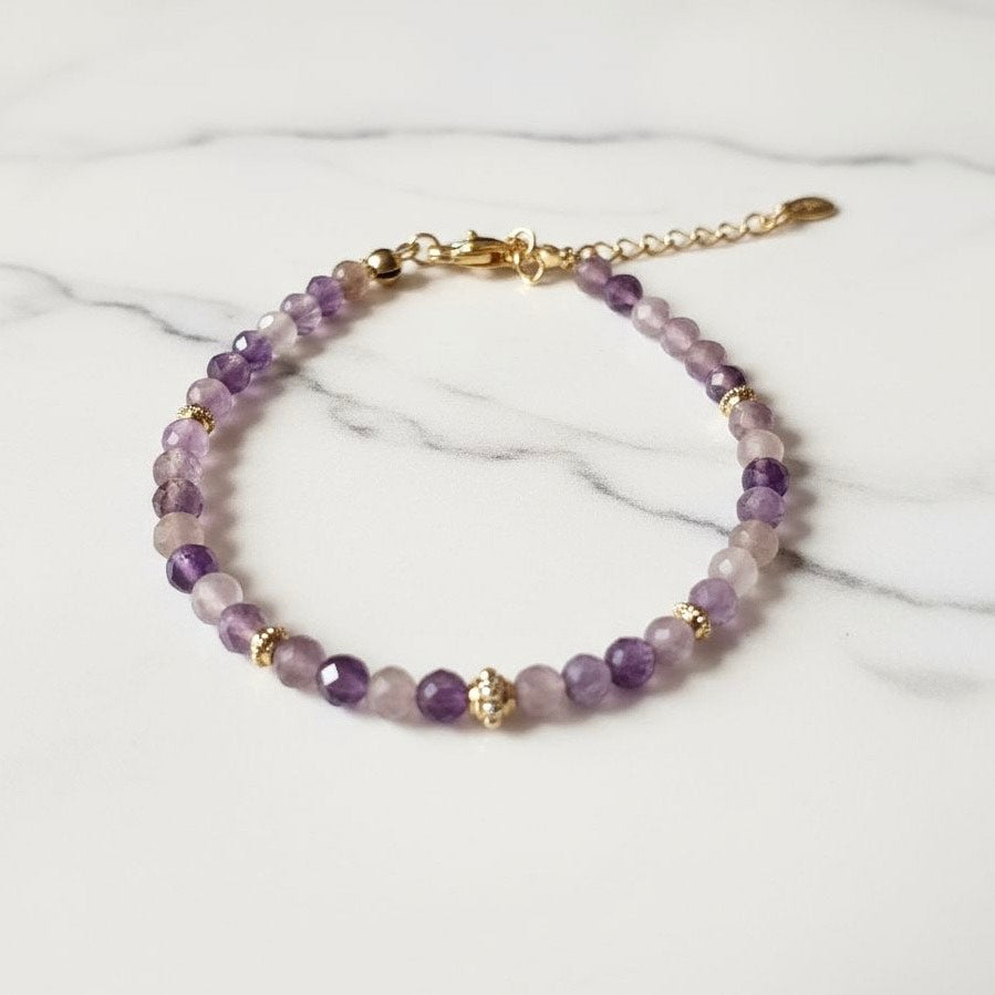 Armband van amethist