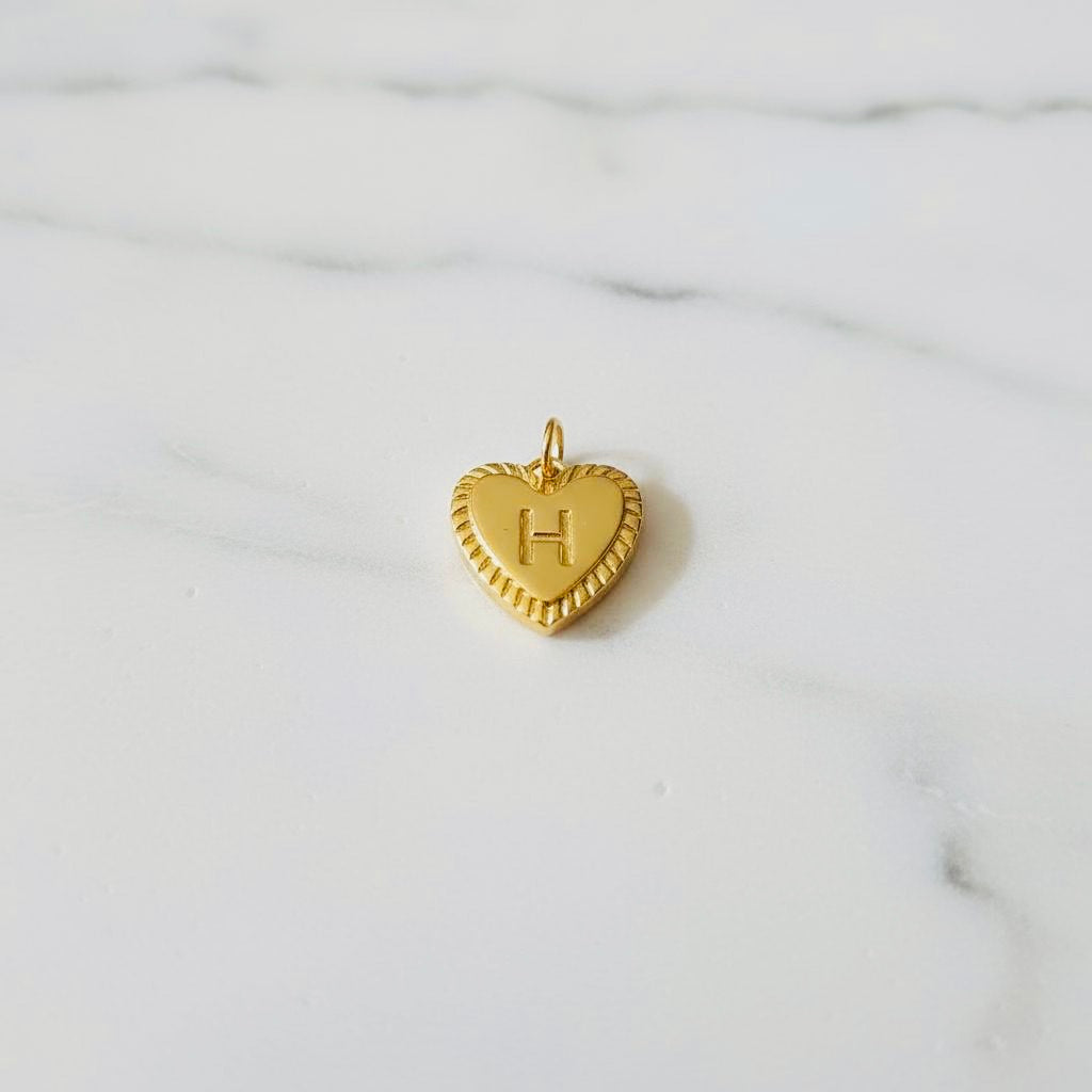 Gepersonaliseerde maansteen ketting met verguld hart