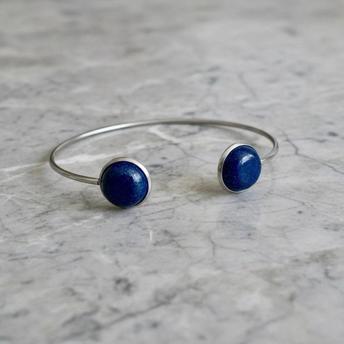 Collectie armbanden met edelstenen in zilver hypoallergeen roestvrij staal