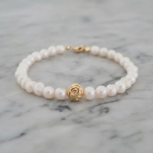 Zoetwaterparelarmband