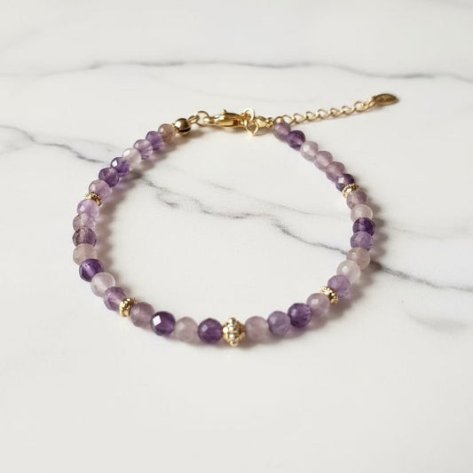 Armband van amethist